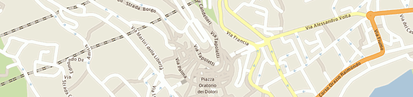 Mappa della impresa bar mac daniel a SAN REMO