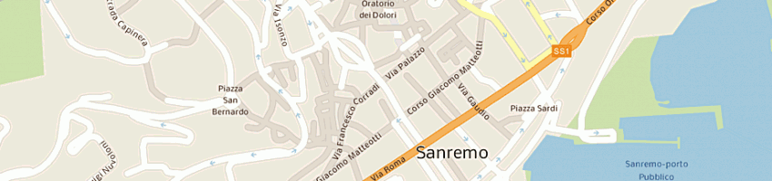Mappa della impresa bourguignon pm a SAN REMO