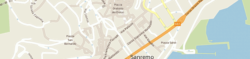 Mappa della impresa banca sella spa a SAN REMO