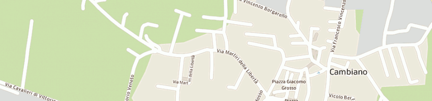 Mappa della impresa aita walter a CAMBIANO