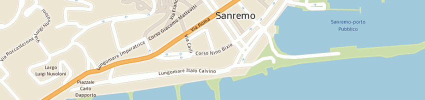 Mappa della impresa vitalite' spa di militza lourdes rios avila e c sas a SAN REMO