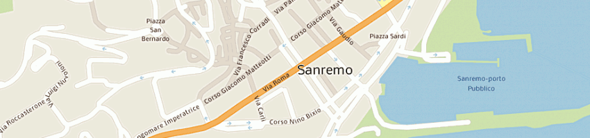 Mappa della impresa studio associato calvo dottpaolo e rossetto dott a SAN REMO