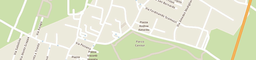 Mappa della impresa carabinieri a SANTENA