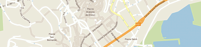 Mappa della impresa pasticceria primavera a SAN REMO