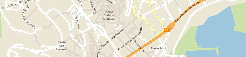 Mappa della impresa alexia sas di claretti fabio e c a SAN REMO