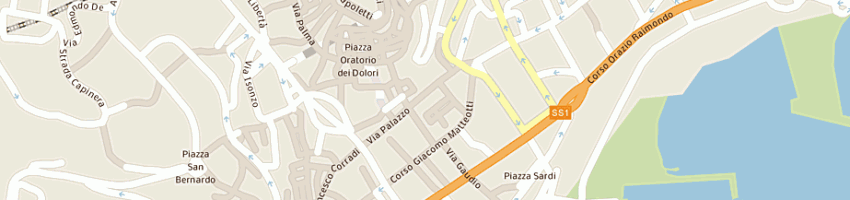 Mappa della impresa farmacia antica farmacia panizzi a SAN REMO