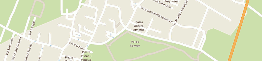 Mappa della impresa impresa amante antonio a SANTENA