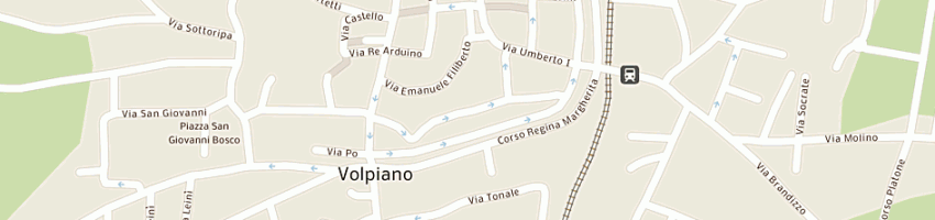 Mappa della impresa lavasecco nuvola a VOLPIANO