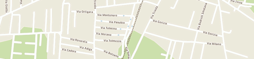 Mappa della impresa zampirolo e pittoni (snc) a VOLPIANO