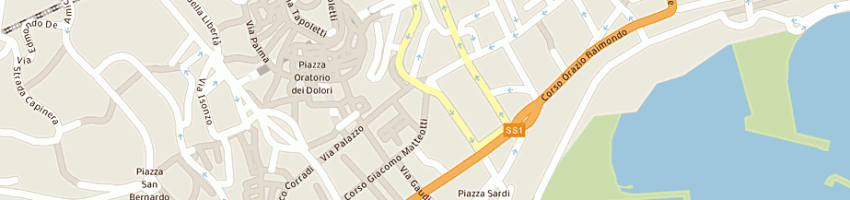 Mappa della impresa terry - societa' semplice a SAN REMO