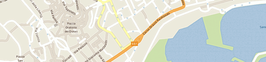 Mappa della impresa franchi giulia a SAN REMO