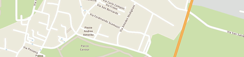 Mappa della impresa centro proteximetrico piemontese cpp (srl) a SANTENA
