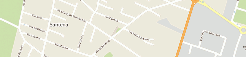 Mappa della impresa ubiemme guhring italia srl a SANTENA
