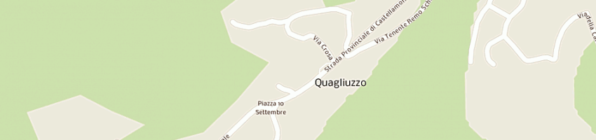 Mappa della impresa champion jean michel a QUAGLIUZZO
