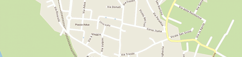 Mappa della impresa blu bar di mammano celestina e c snc a SAN BENIGNO CANAVESE