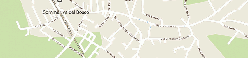 Mappa della impresa poste italiane spa a SOMMARIVA DEL BOSCO