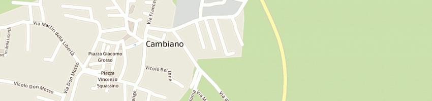 Mappa della impresa clayart sas di elena carena e c a CAMBIANO