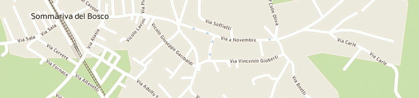 Mappa della impresa alimentari vecchio mulino di manissero g e tavella mg snc a SOMMARIVA DEL BOSCO