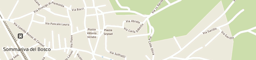 Mappa della impresa vigili del fuoco volontari a SOMMARIVA DEL BOSCO