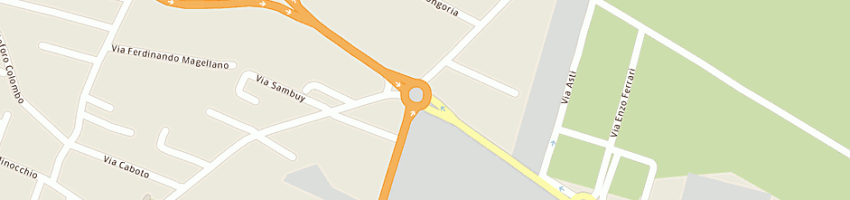 Mappa della impresa snp di doria giuseppe e c snc a SANTENA