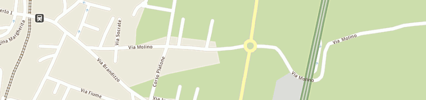 Mappa della impresa fincato giovanni a VOLPIANO