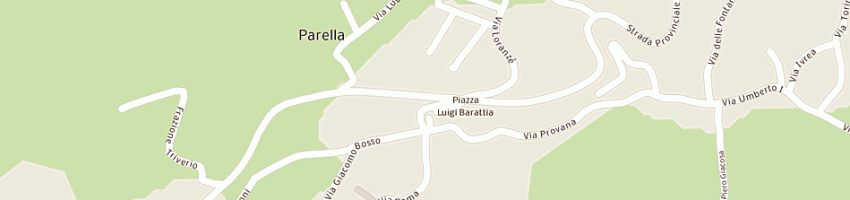 Mappa della impresa market pedanea a PARELLA