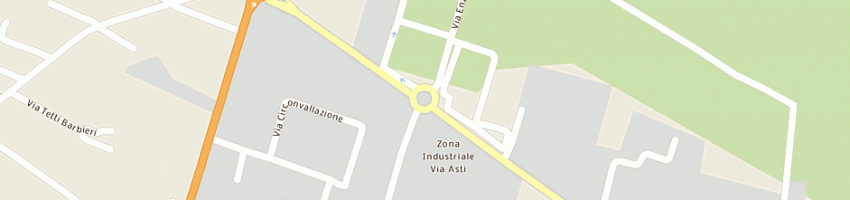Mappa della impresa pasticceria torino srl a SANTENA