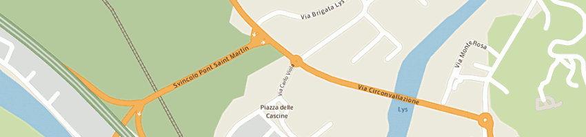 Mappa della impresa difra di didonato claudio e c snc a PONT SAINT MARTIN