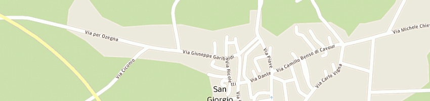 Mappa della impresa cinturificio canavesano di binando fabio a SAN GIORGIO CANAVESE