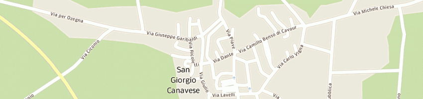 Mappa della impresa moreschini rappze di moreschini edoardo e c snc a SAN GIORGIO CANAVESE