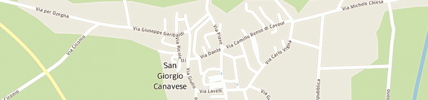 Mappa della impresa arduino snc di beata a e c a SAN GIORGIO CANAVESE