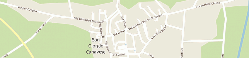 Mappa della impresa domeneghini matteo a SAN GIORGIO CANAVESE