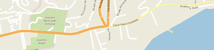 Mappa della impresa caldara silvana a SAN REMO