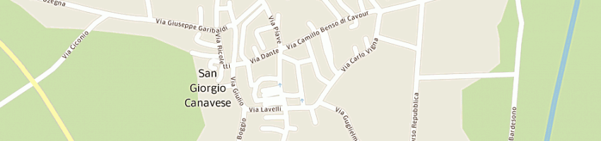 Mappa della impresa scuola materna c botta a SAN GIORGIO CANAVESE