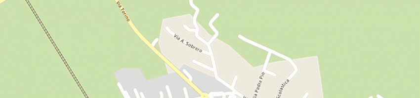 Mappa della impresa petiti giuseppe a SANFRE 