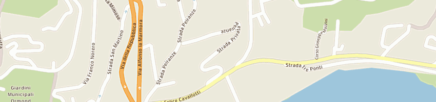 Mappa della impresa schiavone nunzio a SAN REMO