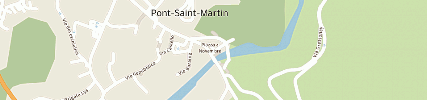 Mappa della impresa the claunet a PONT SAINT MARTIN