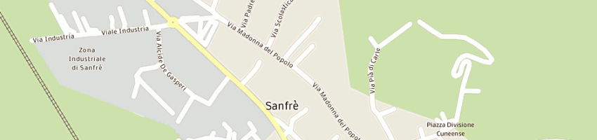 Mappa della impresa immagine di ghersi c ea (snc) a SANFRE 