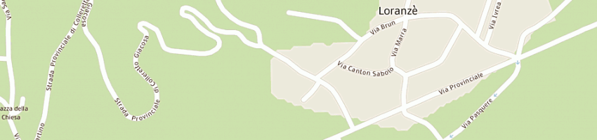 Mappa della impresa 'erresse sas' di samanta netti a LORANZE 