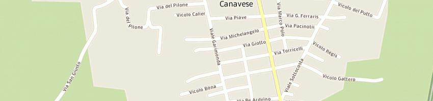 Mappa della impresa iavello pier giorgio a SAN GIUSTO CANAVESE