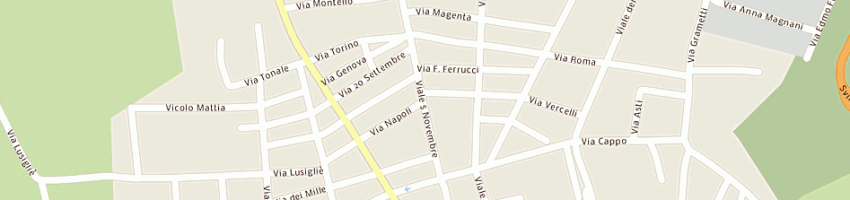 Mappa della impresa la sportiva di caglianone rosanna a SAN GIUSTO CANAVESE