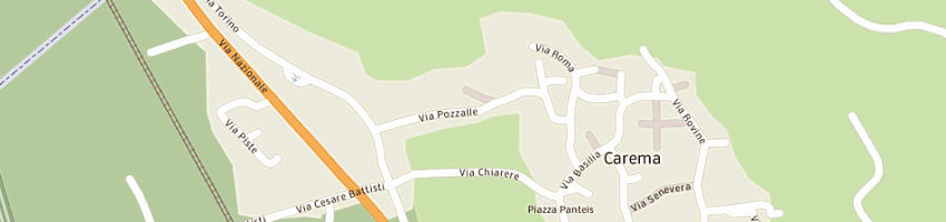 Mappa della impresa rossignod ines a CAREMA