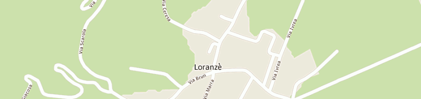 Mappa della impresa farmacia lo verde dottessa giuseppina patrizia a LORANZE 