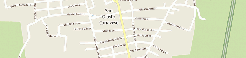 Mappa della impresa casa nova sas di boggio e c paola a SAN GIUSTO CANAVESE