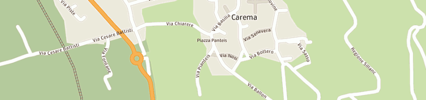 Mappa della impresa bosonetto luisella a CAREMA