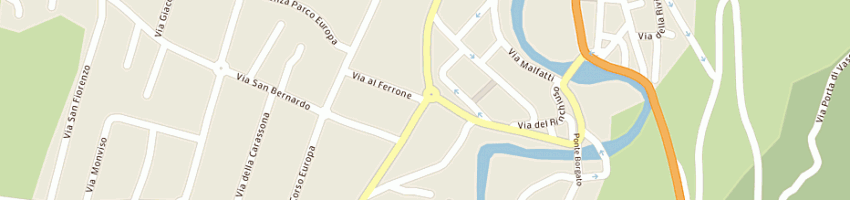 Mappa della impresa barello giovanni battista a MONDOVI 