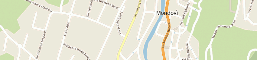 Mappa della impresa bar derby di sanguineo a e c sas a MONDOVI 