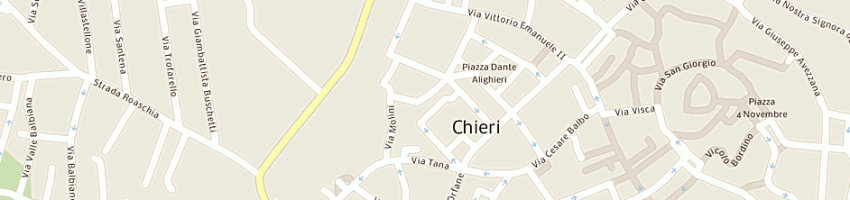 Mappa della impresa cucco michele a CHIERI
