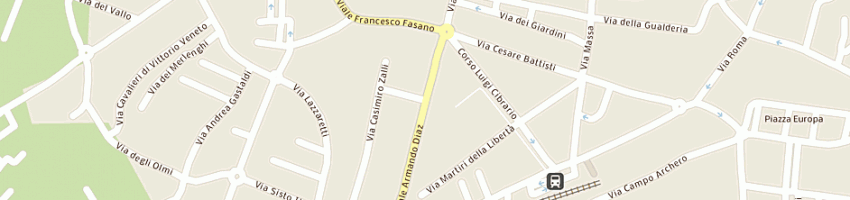 Mappa della impresa studio associato mc ingegneria architettura mancino - cucco a CHIERI