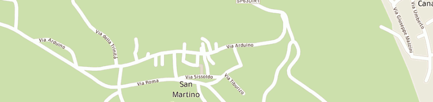 Mappa della impresa quaiattini daniela a SAN MARTINO CANAVESE